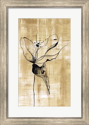 Framed Gilded Beauty II Print