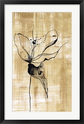 Framed Gilded Beauty II Print