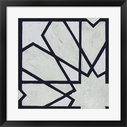 Framed Broken Square II Print