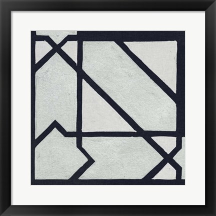 Framed Broken Square IV Print