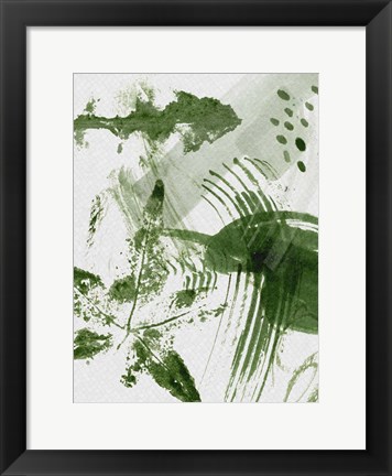 Framed Shades of Forest IV Print