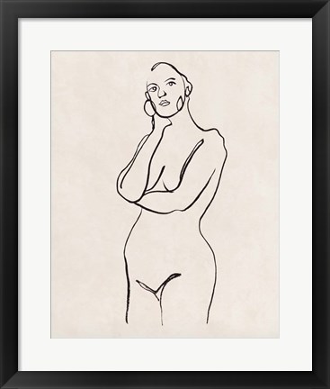 Framed Quiet Mind II Print