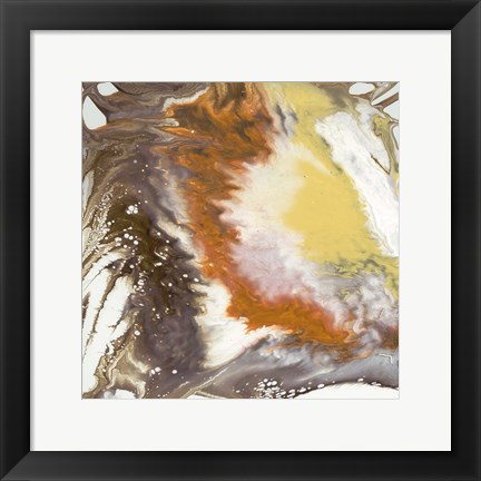 Framed Liquid Earth III Print