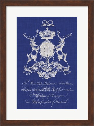 Framed Heraldry Pop II Print