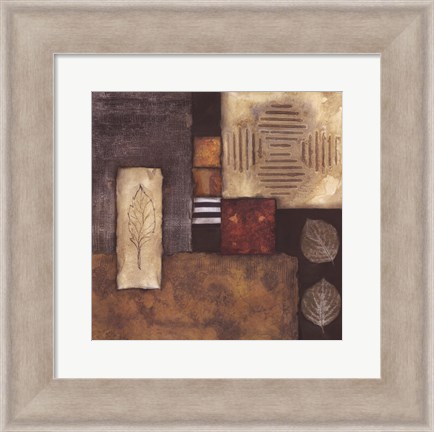 Framed Autumn Abstract II Print