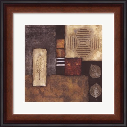 Framed Autumn Abstract II Print