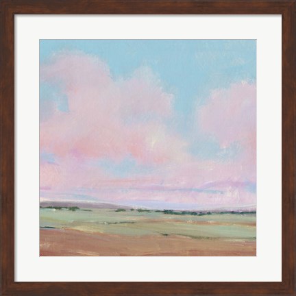 Framed Vivid Landscape III Print