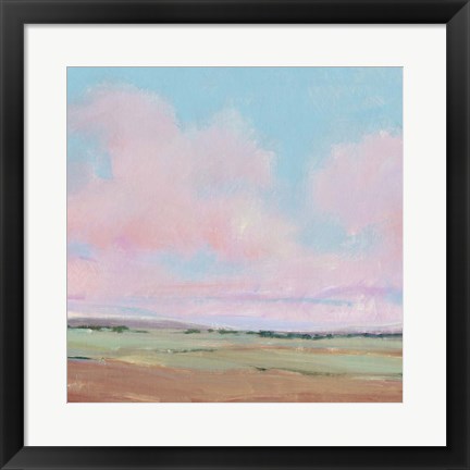 Framed Vivid Landscape III Print