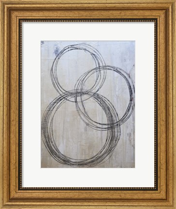 Framed Circular I Print