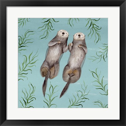 Framed Otter&#39;s Paradise III Print