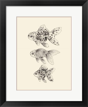 Framed Goldfish II Print