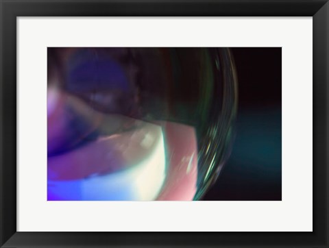 Framed Frozen Bubbles 3 Print