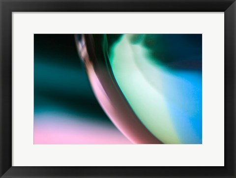 Framed Frozen Bubbles 5 Print