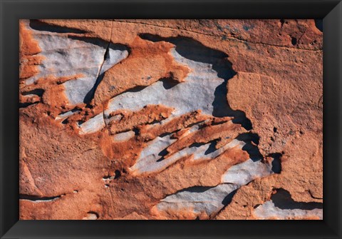 Framed Sandstone Rock Print