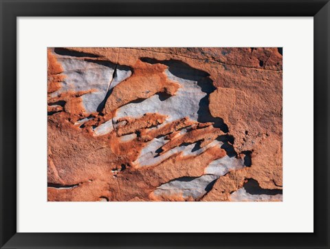 Framed Sandstone Rock Print