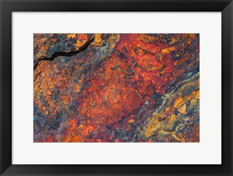 Framed Baja Cresta Flagstones 1 Print