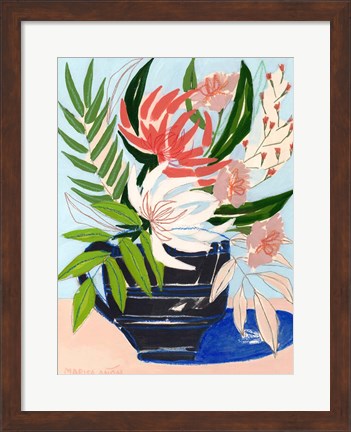 Framed Spring Florals 6 Print