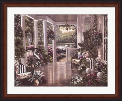 Framed Sunday Afternoon II Print