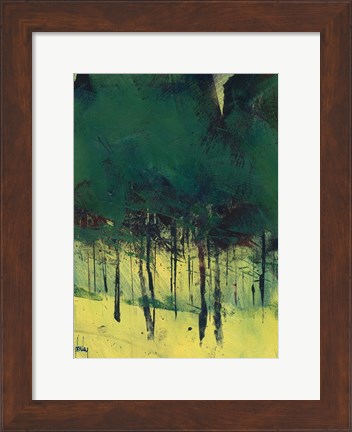 Framed Pine Copse Print