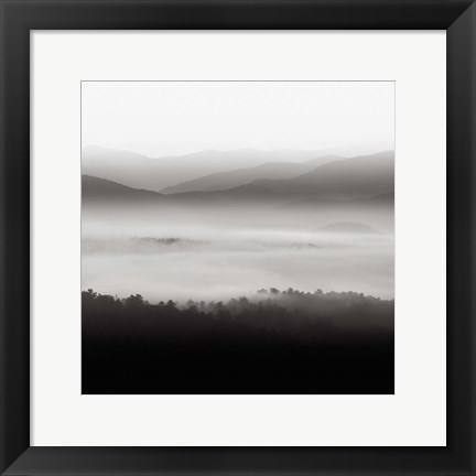 Framed Still Morning Smoky Mountains Print