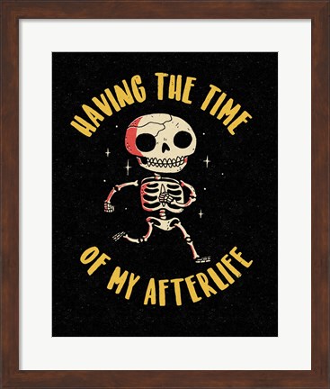 Framed Time of My Afterlife Print