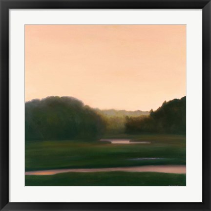 Framed Pink River Print