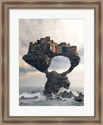 Framed Precarious Print