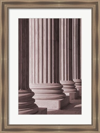 Framed Pillars 2 Print