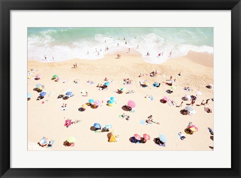 Framed Seaside 1 Print