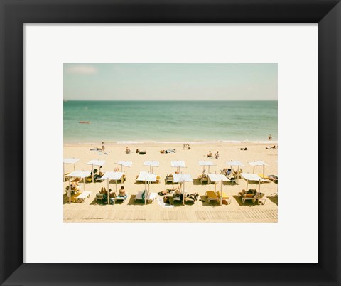 Framed Seaside 3 Print