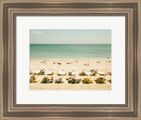 Framed Seaside 3 Print