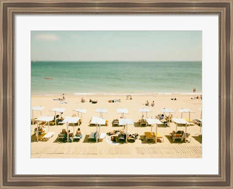 Framed Seaside 3 Print