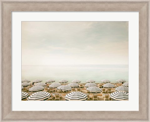 Framed Seaside 4 Print