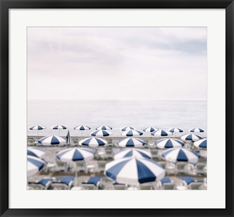 Framed Seaside 7 Print