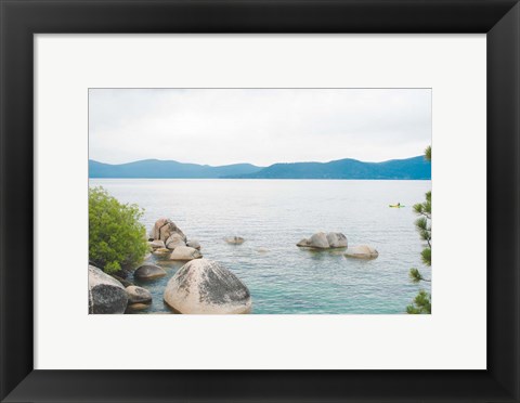 Framed Sand Harbor Afternoon No. 1 Print