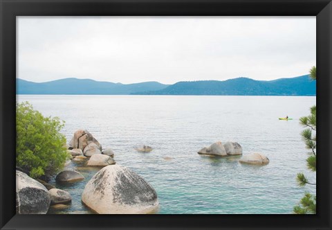 Framed Sand Harbor Afternoon No. 1 Print