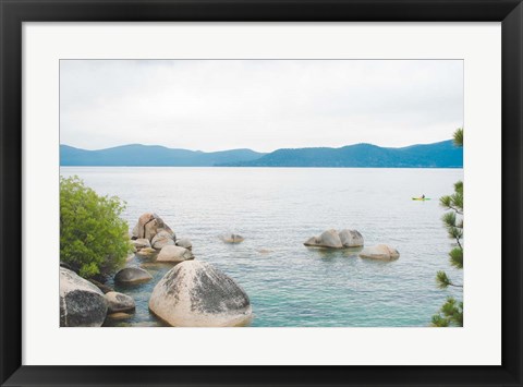 Framed Sand Harbor Afternoon No. 1 Print