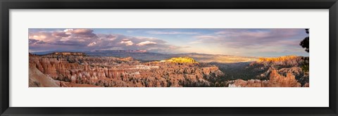 Framed Sunset Storm Clouds Print