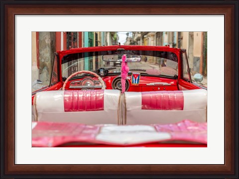 Framed 50&#39;s Car, Havana Print