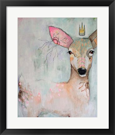 Framed Woodland Wanderer Print