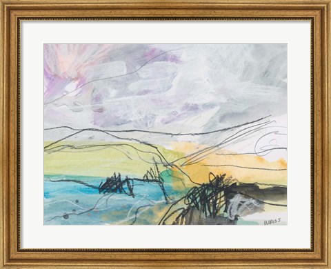 Framed Trail to the Sea Print