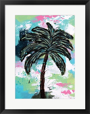 Framed Palms II Print