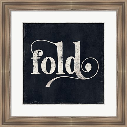 Framed Fold Print