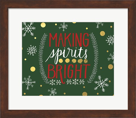 Framed Bright Spirits Print