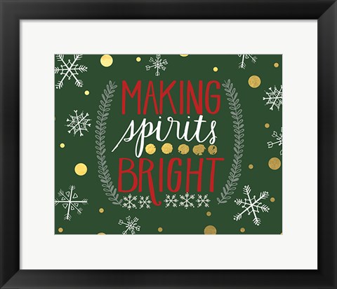 Framed Bright Spirits Print