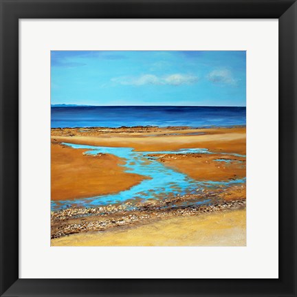 Framed Blue Horizon Print