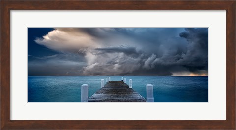 Framed Pier Print