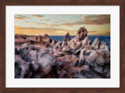 Framed Rocks Print