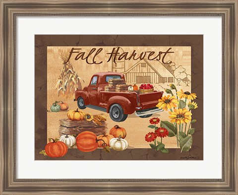 Framed Fall Harvest Print