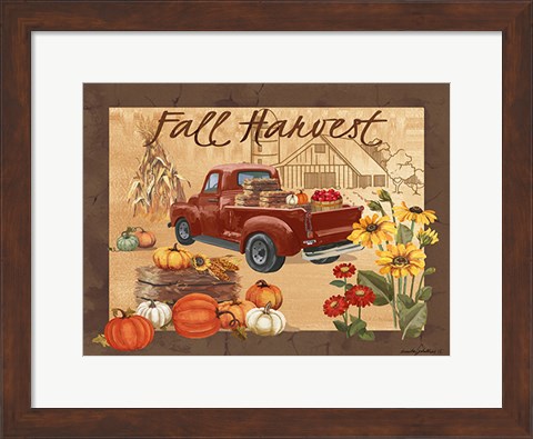 Framed Fall Harvest Print